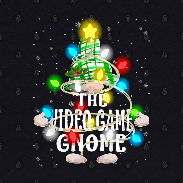 The Video Game Gnome Christmas Matching Family Shirt by intelus